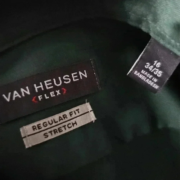 Van Heusen Shirt 16 34/35 NWT - Picture 4 of 4
